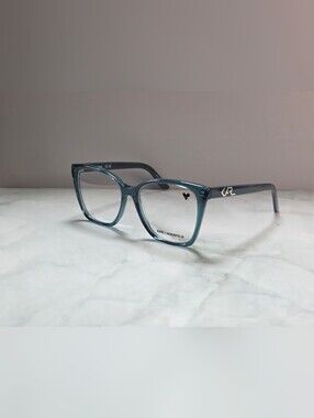 Karl Lagerfeld KL6050 425 Blue Transparent Cat Eye Eyeglasses